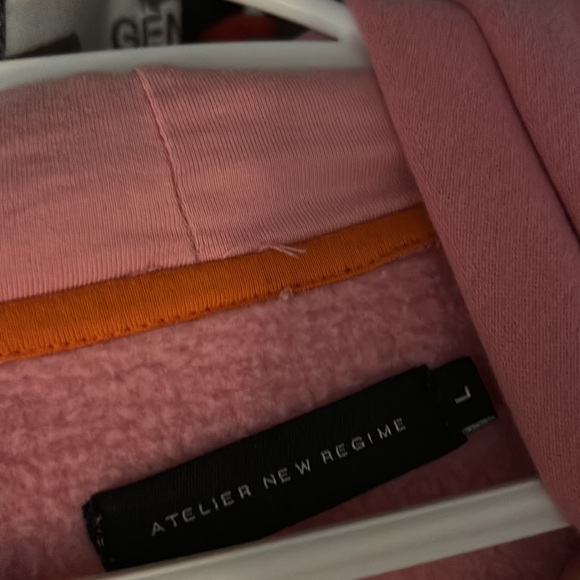 Y2K New Regime Pink Hoodie - Picture 2 of 3